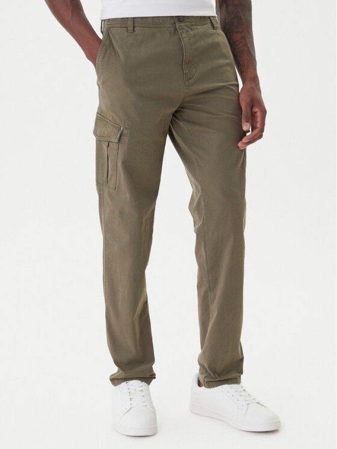 Mustang Spodnie materiałowe Daytona 1016826 Zielony Slim Fit