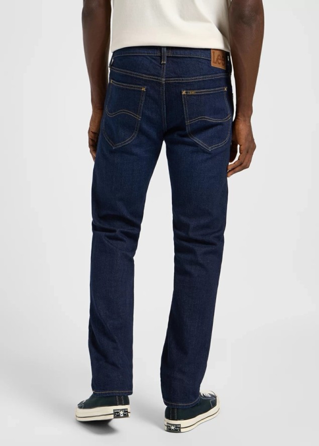 MESKIE SPODNIE LEE DAREN ZIP FLY SIREN INDIGO 112365746