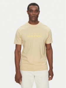 Richmond X T-Shirt UMP25004TS Beżowy Regular Fit