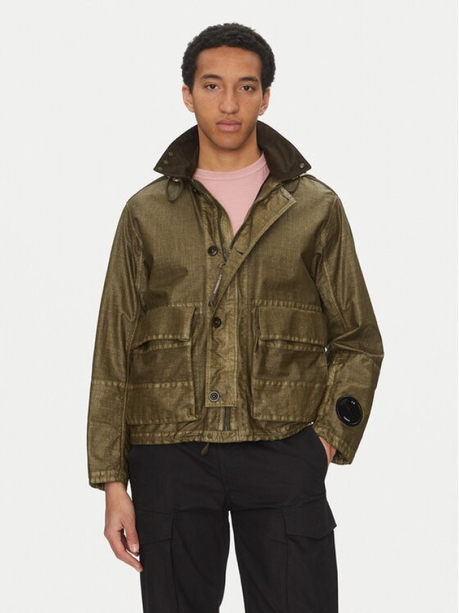 C.P. Company Kurtka przejściowa 18CMOW224A110318G Zielony Regular Fit
