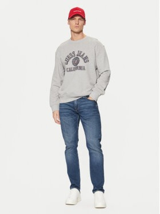Guess Jeans Bluza M5RQ40 KCPR1 Szary Regular Fit