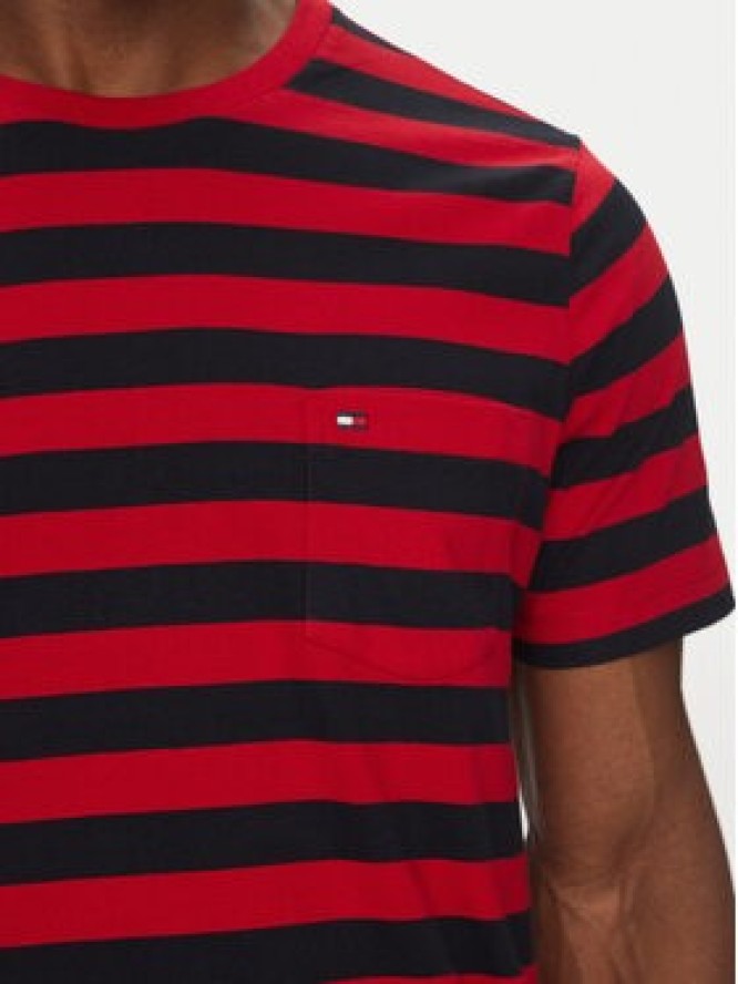 Tommy Hilfiger T-Shirt Essential MW0MW37283 Czerwony Regular Fit
