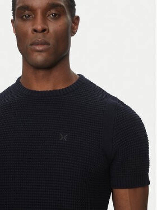 Richmond X Sweter UMP25113TS Granatowy Regular Fit
