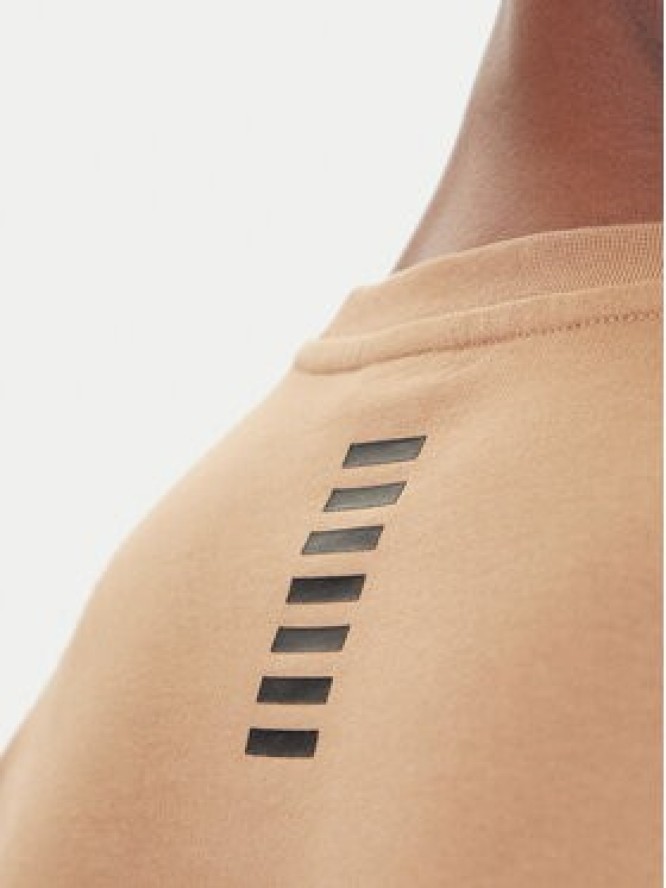 EA7 Emporio Armani Bluza 8NPM30 PJVRZ U6171 Beżowy Regular Fit