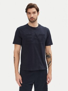EA7 Emporio Armani T-Shirt 7M000149 AF14772 UB102 Granatowy Regular Fit