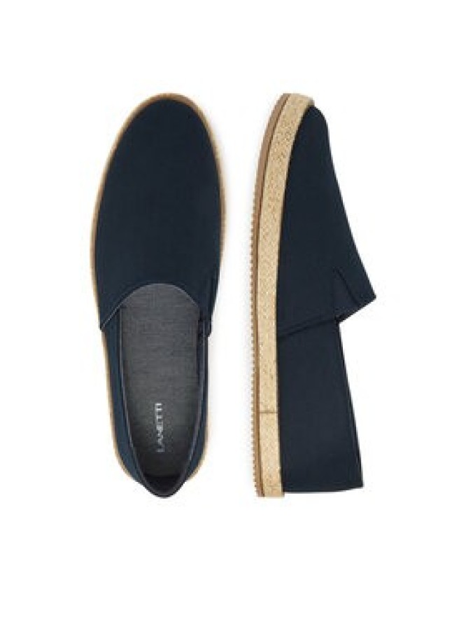 Lanetti Espadryle MF1594-1 Granatowy
