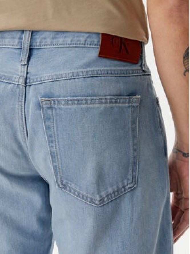 Calvin Klein Jeans Jeansy 90's LV04RB706G Niebieski Straight Fit