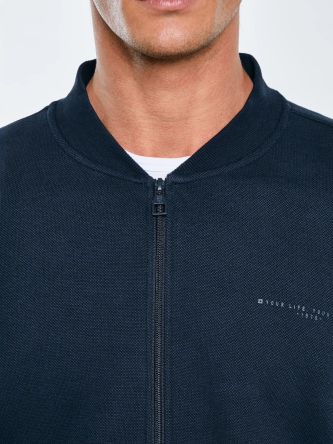 Bluza męska bomber granatowa Wladorb 403