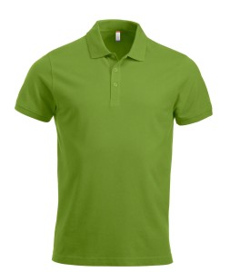 clique Classic Lincoln S/S koszulka polo męska, nowoczesny krój – light green