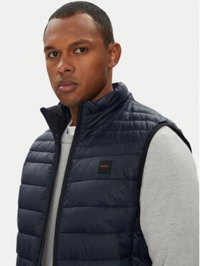 BOSS Kamizelka Odeno2 50530966 Granatowy Slim Fit