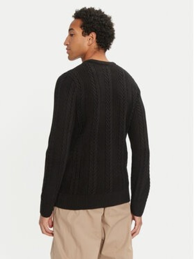 Jack & Jones Sweter 12261436 Czarny Regular Fit
