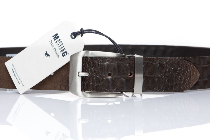MUSTANG PASEK SKÓRZANY SOPO-MUS129 680 40mm Ledergürtel (Q. 6682)