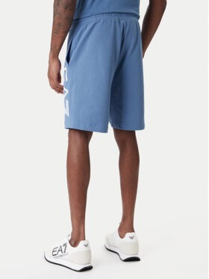 EA7 Emporio Armani Szorty sportowe 7M001414 AF22266 UB064 Niebieski Regular Fit
