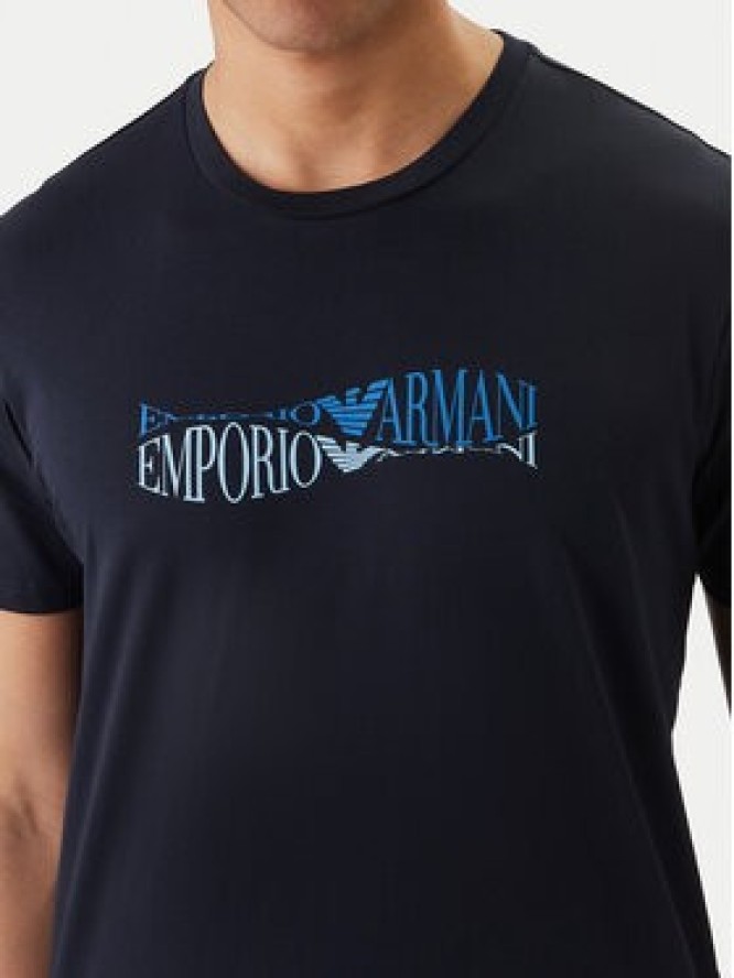 Emporio Armani T-Shirt EM000574 AF20451 FB335 Niebieski