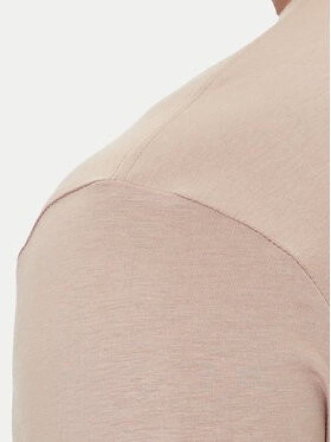 Tommy Hilfiger T-Shirt Linear Flag MW0MW41338 Beżowy Regular Fit