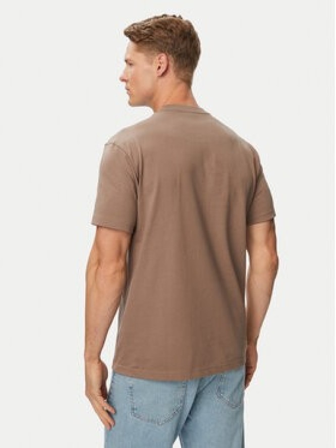 adidas T-Shirt Kit Small Logo KX1281 Beżowy Regular Fit
