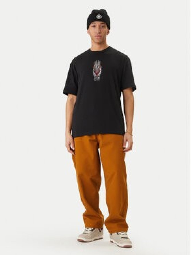 DC Shoes T-Shirt Burn Out EDYZT04356 Czarny Regular Fit