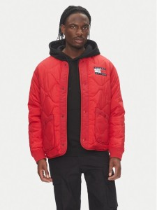 Tommy Hilfiger Kurtka przejściowa F1 Movie MW0MW41369 Czerwony Regular Fit