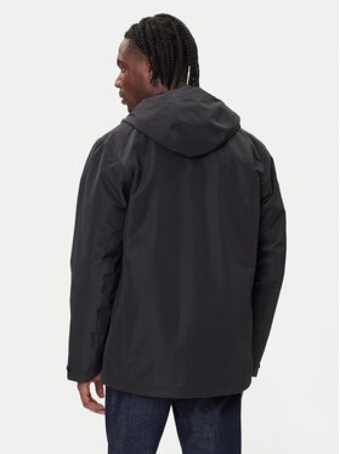 Jack Wolfskin Kurtka outdoor Taubenberg 3in1 1115311 Czarny Regular Fit
