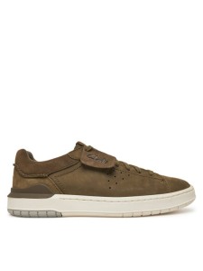 Clarks Sneakersy Courtlite2 Run 26181324 Khaki