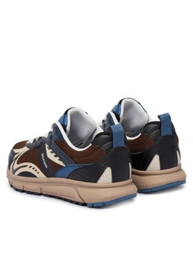 Tommy Hilfiger Sneakersy Outdoor Sneaker Tech Mix FM0FM05843 Brązowy