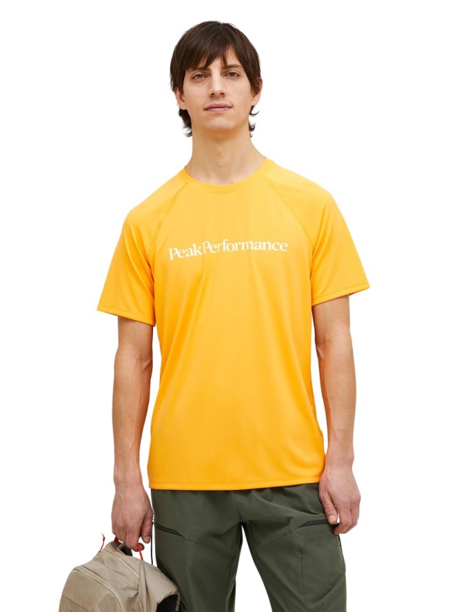 Koszulka Peak Performance męska Active Tee pomarańczowa - M
