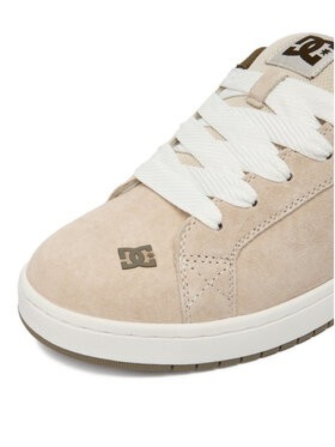 DC Shoes Sneakersy CEOWB-V5-10116M Beżowy