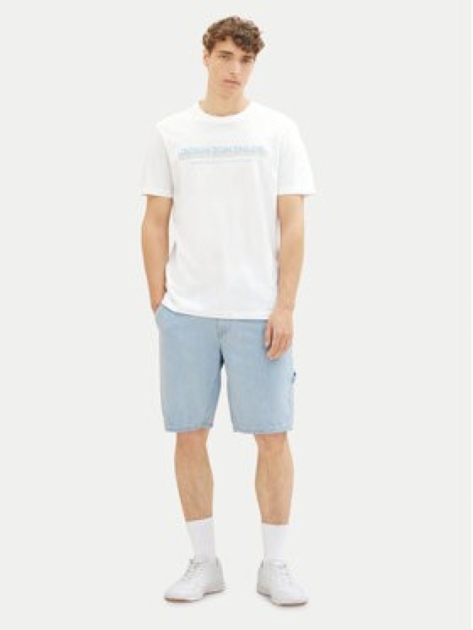 Tom Tailor Denim T-Shirt 1037653 Biały Basic Fit