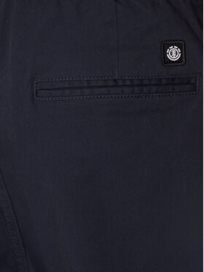 Element Spodnie materiałowe Chillin Classic ELYNP00153 Granatowy Regular Fit