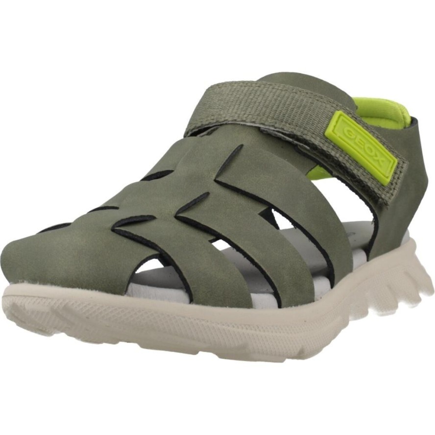 Sandały GEOX J SANDAL AIRADYUM BO Zielony