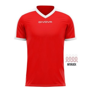 Koszulka piłkarska dla dorosłych Givova Revolution Interlock