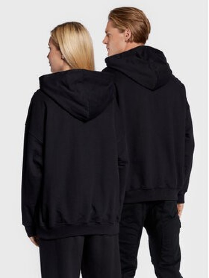 2005 Bluza Unisex Hot Moms Czarny Relaxed Fit