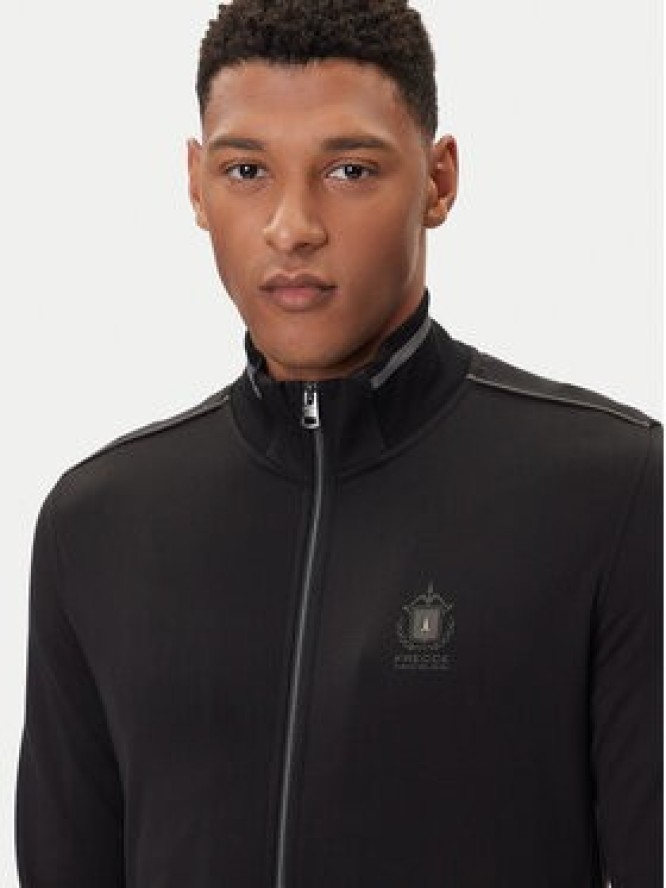 Aeronautica Militare Bluza 252FE2065UF00667 Czarny Regular Fit