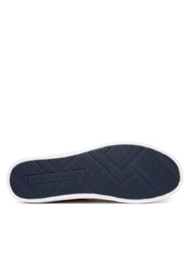 Tommy Hilfiger Tenisówki Th Vulc Cup Long Lace Canvas FM0FM05874 Żółty