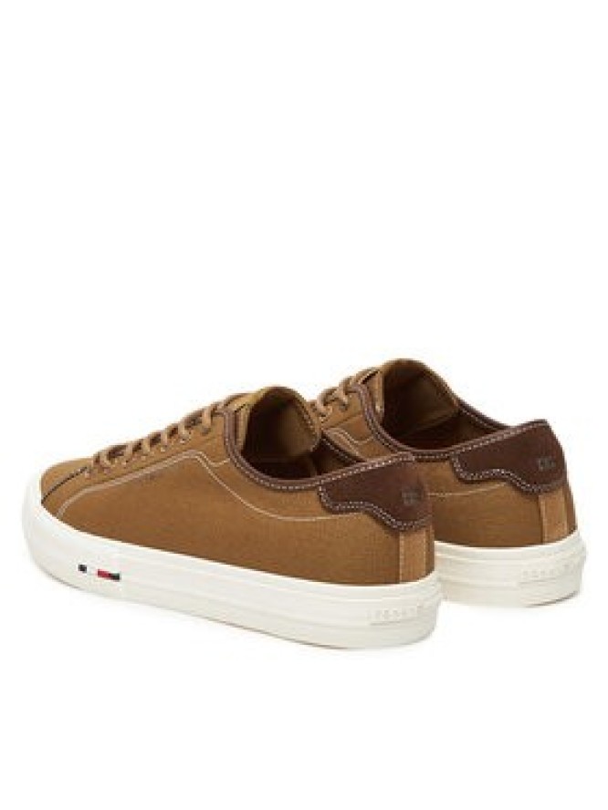 Tommy Hilfiger Tenisówki Hi Vulc Street Canvas FM0FM05515 Brązowy