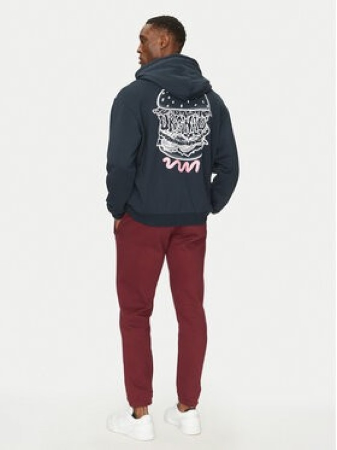 adidas Bluza Q12 Street Burger JN5694 Granatowy Loose Fit