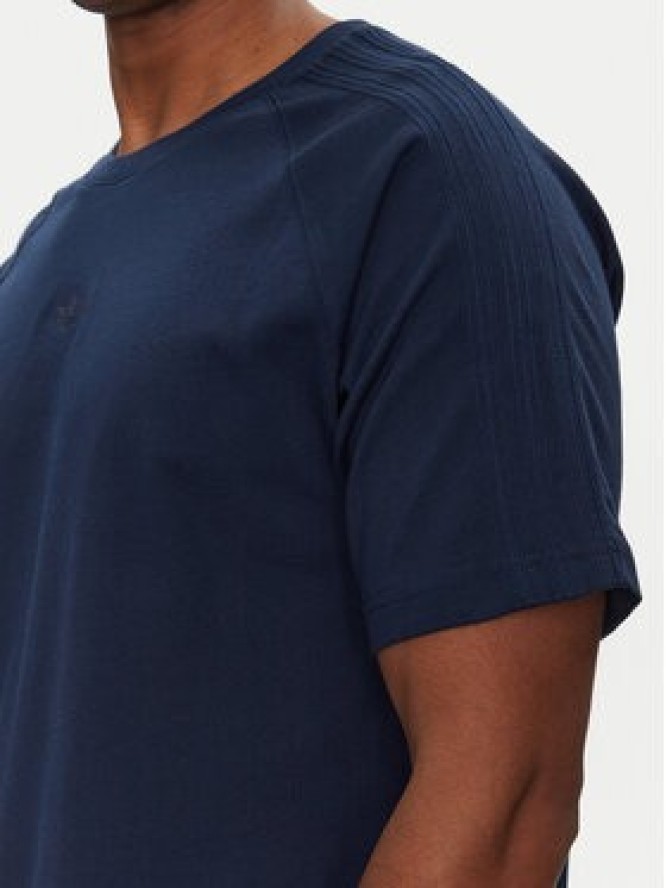 adidas T-Shirt Premium Essentials JD3279 Granatowy Loose Fit