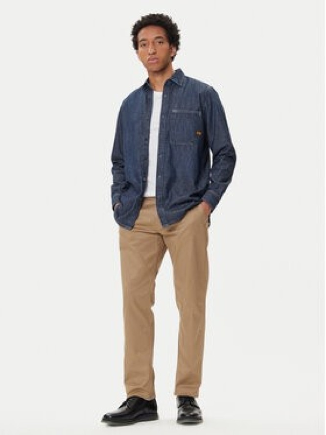 G-Star Raw Chinosy Morry D26400-C105 Beżowy Tapered Fit