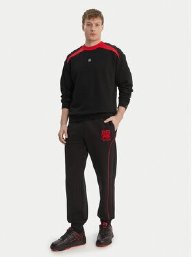 HUGO Bluza Davalio_RB 50559679 Czarny Regular Fit