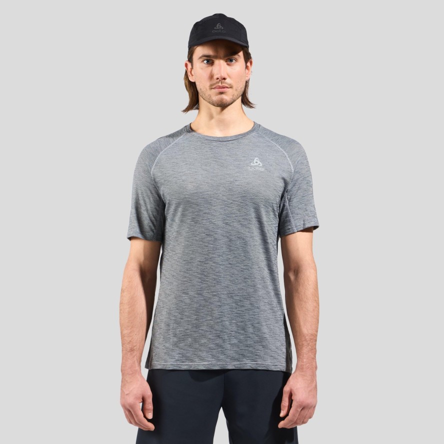 Koszulka biegowa męska Odlo X-Alp PW 115 T-Shirt Crew Neck