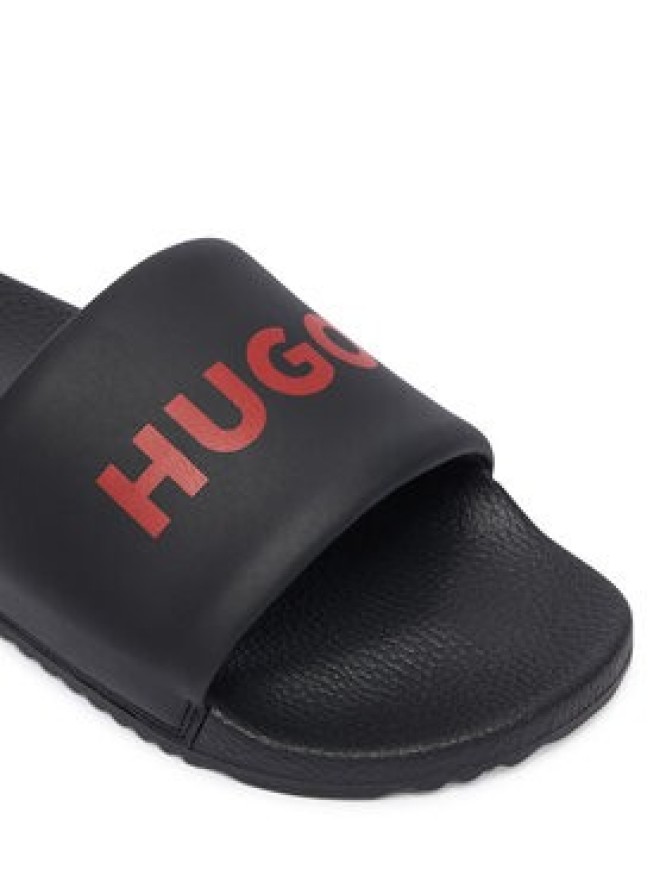HUGO Klapki Timein 50568765 Czarny