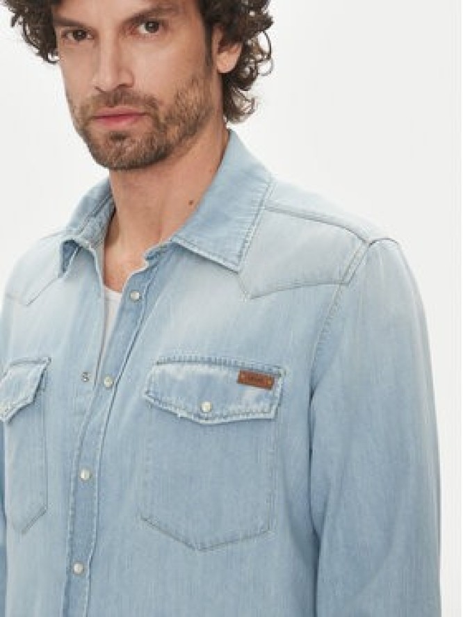 Liu Jo Koszula QA5298 D4851 78888 Niebieski Regular Fit