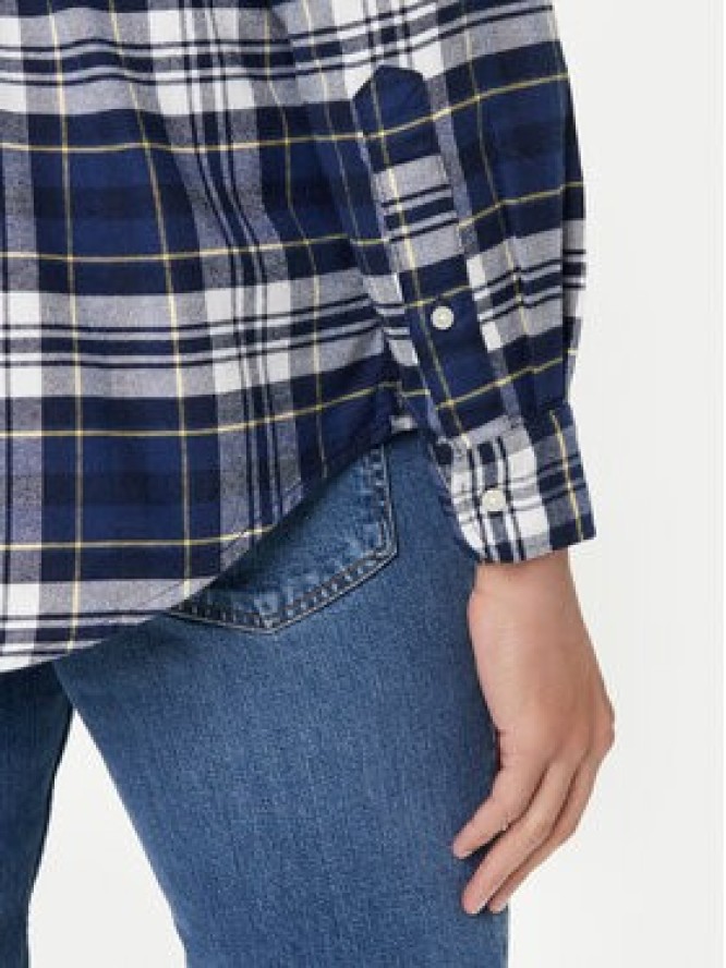 Tommy Hilfiger Koszula Hero MW0MW41345 Granatowy Regular Fit