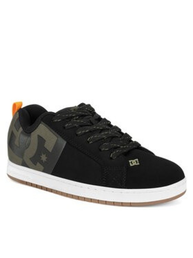 DC Shoes Sneakersy COURT GRAFFIK SQ ADYS100442-BO0 Czarny