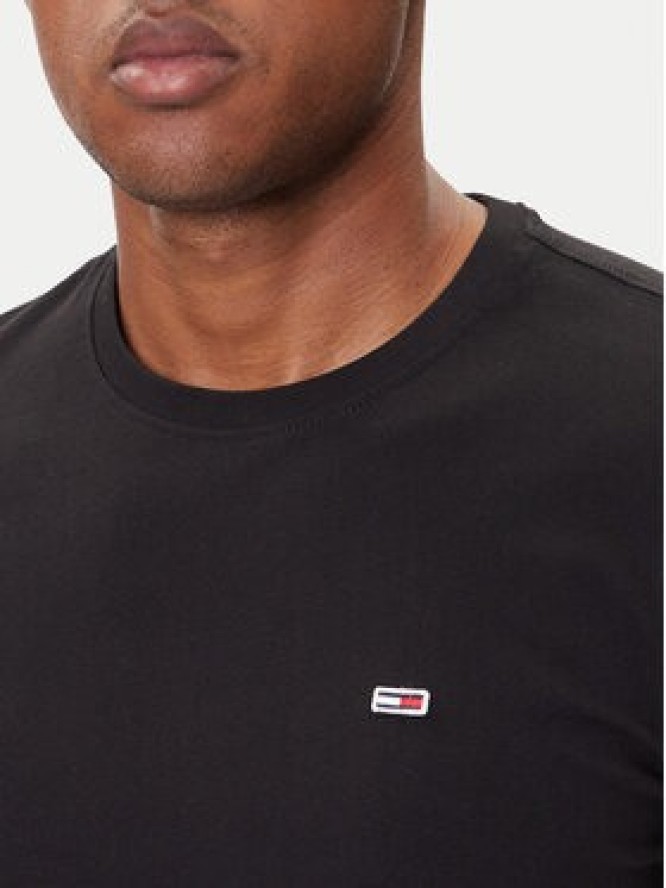 Tommy Jeans T-Shirt Tjm Classic DM0DM09598 Czarny Regular Fit