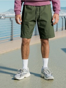 Szorty jogger - khaki