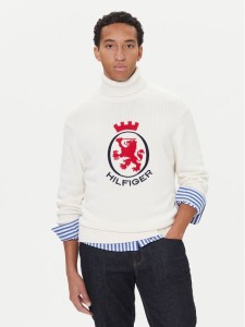 Tommy Hilfiger Golf MW0MW41482 Écru Regular Fit