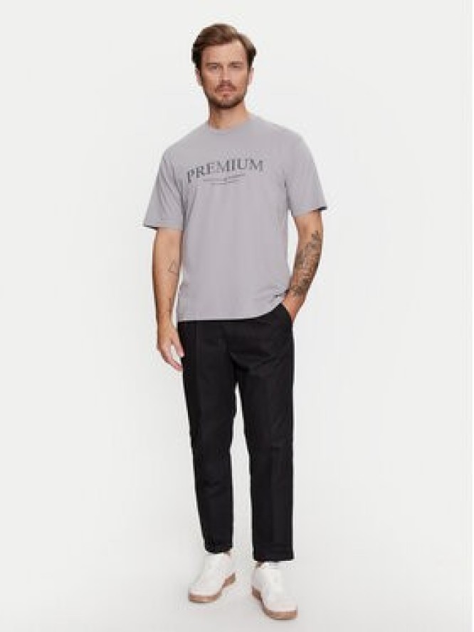 Jack & Jones T-Shirt Jprbluwinston 12255611 Szary Regular Fit