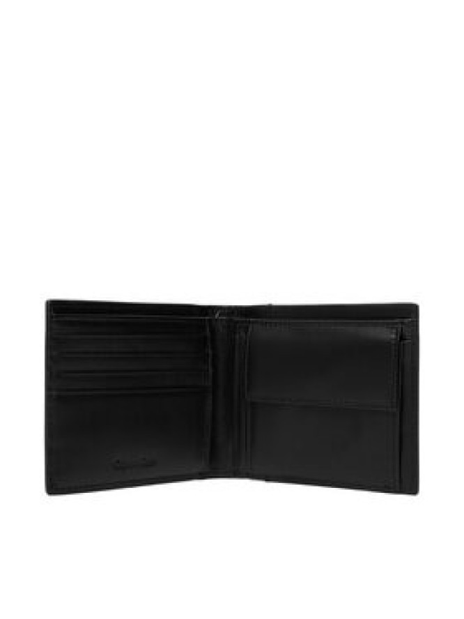 Calvin Klein Portfel Raised Ew Bill Fold W/ Coin LV04D1163G Czarny