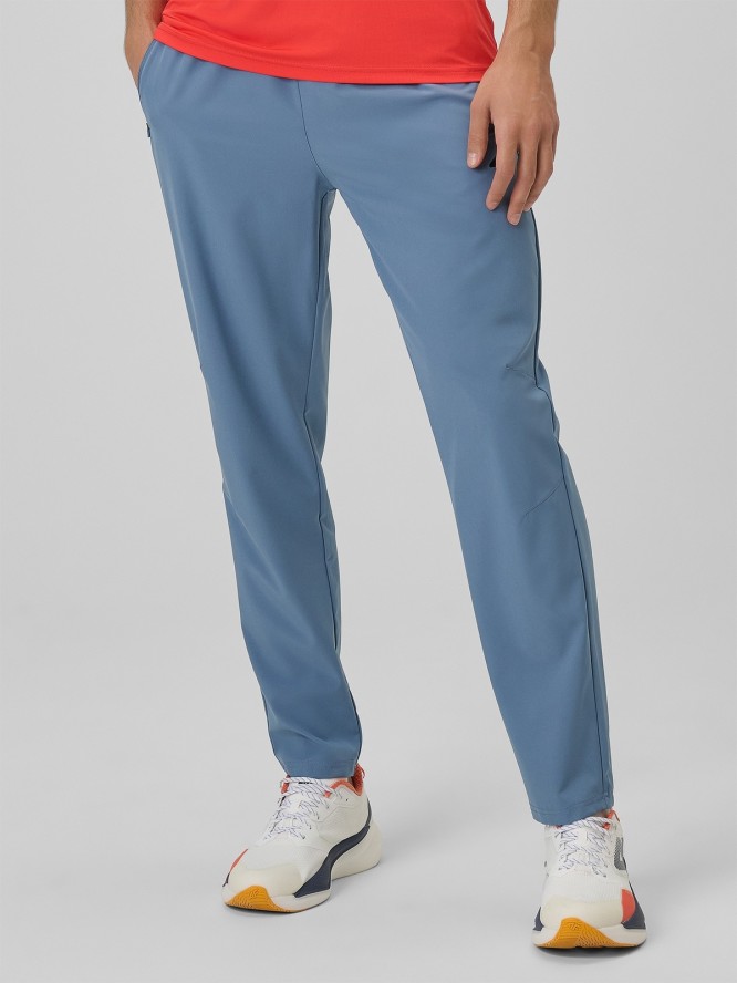 4F Spodnie treningowe szybkoschnące męskie - granatowe 3XL